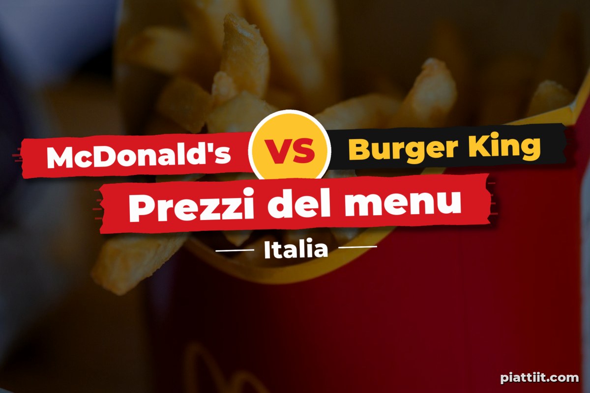 Burgers prices compared Italia 2026