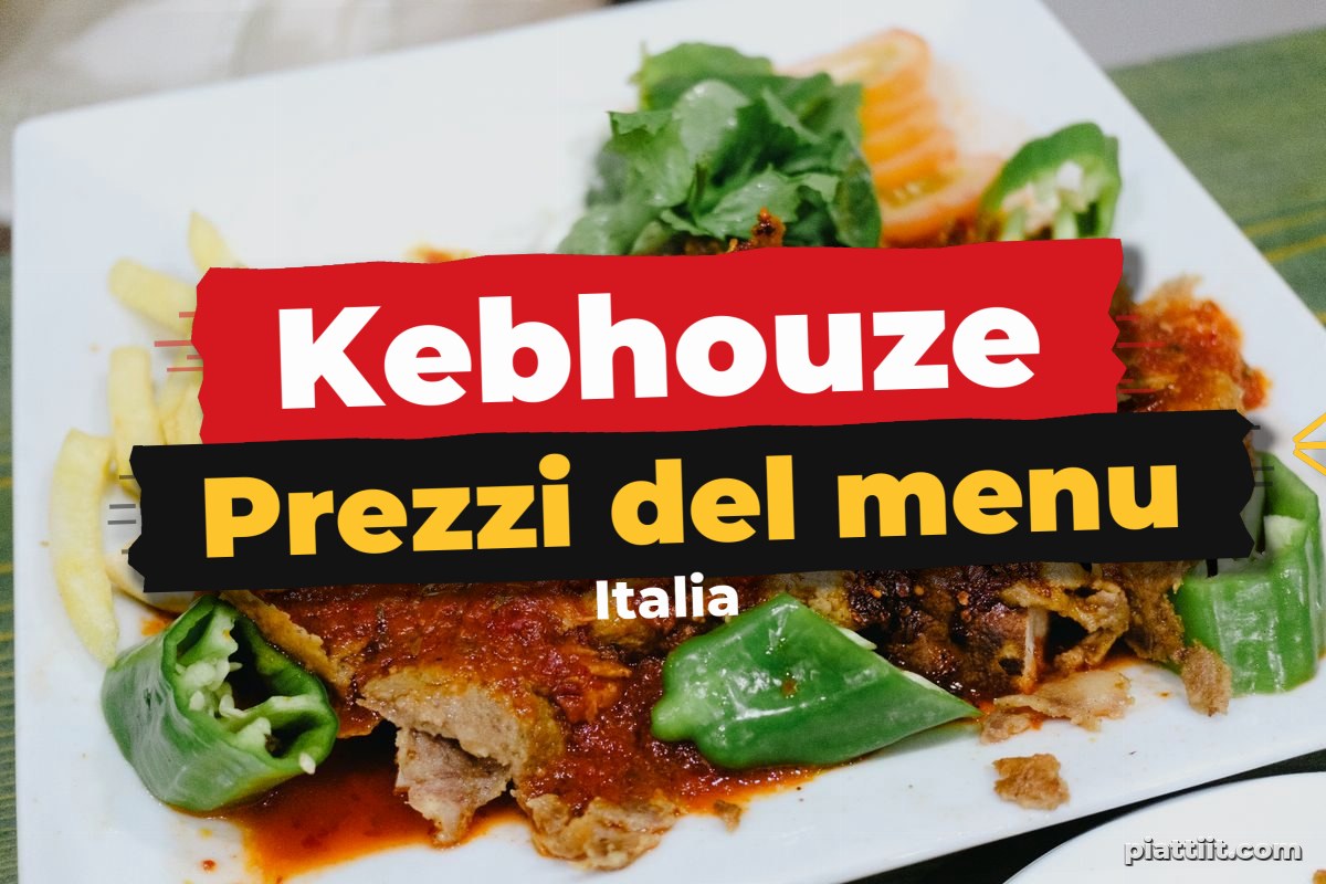 Kebhouze menù prezzi 2026